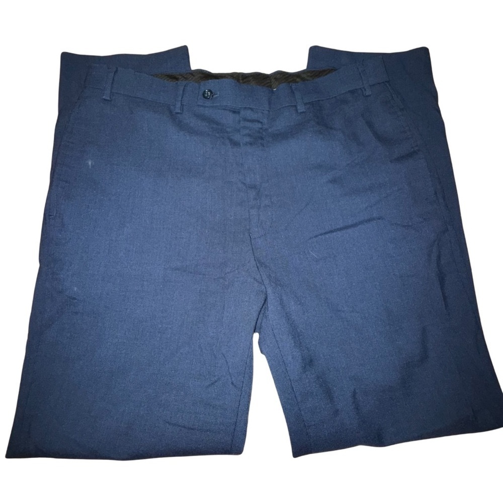 Calvin Klein Men's Blue Dress Pants